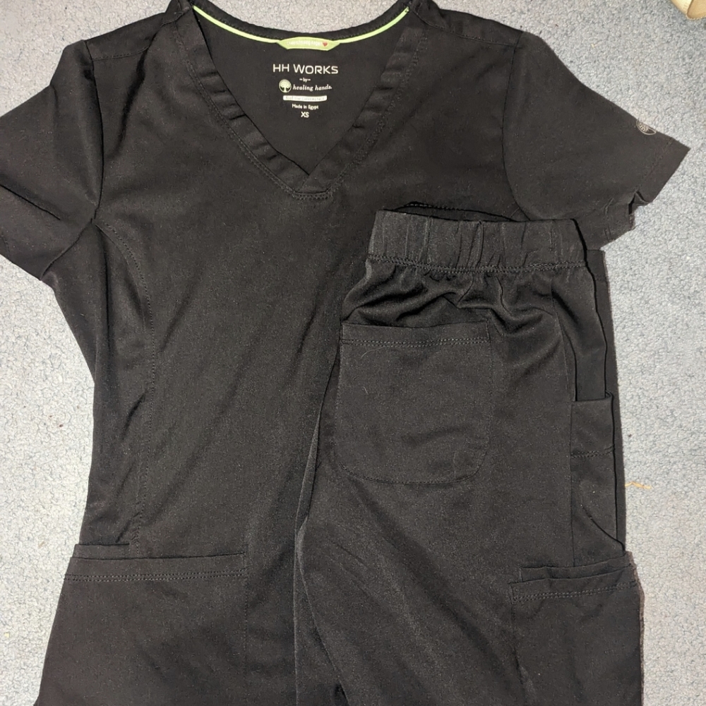 Women's Scrubs Nursing Medical HHWORKS Healthcare size XS